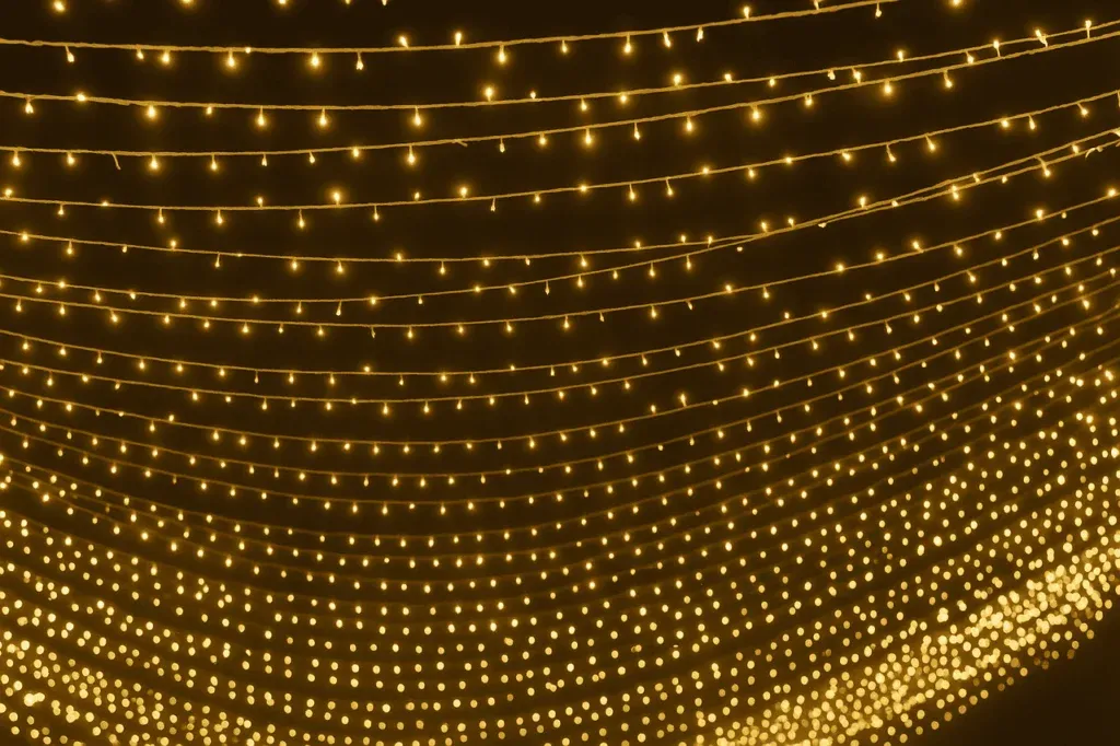 Wedding starry sky