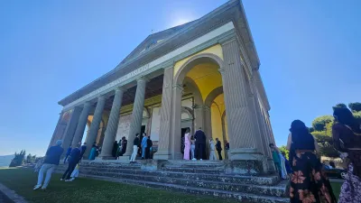 Zeremonie im Sanktuarium Canoscio, Città di Castello